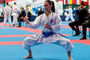Alžbeta Ovečková ( HANKO KAI Karate Klub Senica)